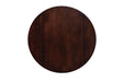 Lavon Oval Counter Height Table Espresso - Furniture Land (Milwaukee, WI)