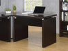 Skylar Extension Desk Cappuccino - Furniture Land (Milwaukee, WI)