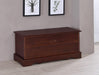 Paula Rectangular Cedar Chest Warm Brown - Furniture Land (Milwaukee, WI)