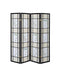 Catabella 4-panel Floral Print Folding Screen Multi-color - Furniture Land (Milwaukee, WI)