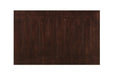 Dalila Rectangular Dining Table Cappuccino - Furniture Land (Milwaukee, WI)