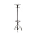 Kiefer Coat Rack with 12 Hooks Black - Furniture Land (Milwaukee, WI)