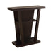 Evanna 2-shelf Console Table Cappuccino - Furniture Land (Milwaukee, WI)