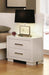 Jessica Nightstand Panels White (Set of 2) - Furniture Land (Milwaukee, WI)