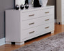 Jessica 6-drawer Dresser White - Furniture Land (Milwaukee, WI)