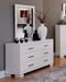 Jessica 6-drawer Dresser White - Furniture Land (Milwaukee, WI)
