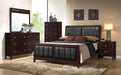 Carlton 6-drawer Rectangular Dresser Cappuccino - Furniture Land (Milwaukee, WI)