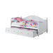 Julie Ann Twin Daybed with Trundle White - Furniture Land (Milwaukee, WI)