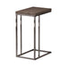 Pedro Expandable Top Accent Table Weathered Grey and Black - Furniture Land (Milwaukee, WI)