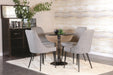 Oswego Round Bistro Dining Table Bronze - Furniture Land (Milwaukee, WI)