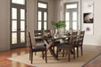 Alston Ladder Back Dining Side Chairs Knotty Nutmeg and Grey (Set of 2) - Furniture Land (Milwaukee, WI)