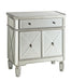 Aconitum 4-door Wine Cabinet Clear Mirror - Furniture Land (Milwaukee, WI)