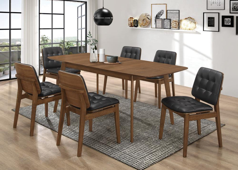 Redbridge Butterfly Leaf Dining Table Natural Walnut - Furniture Land (Milwaukee, WI)