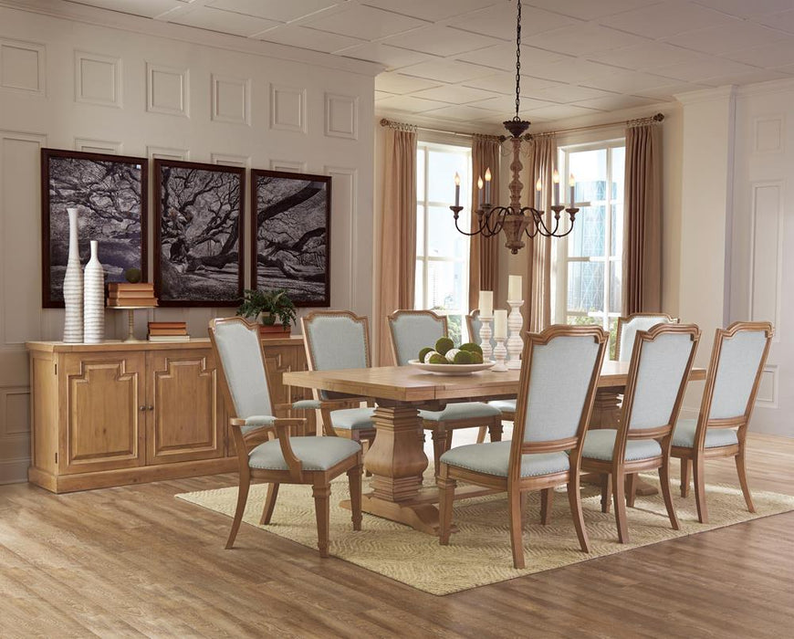 Florence 4-door Sideboard Rustic Smoke - Furniture Land (Milwaukee, WI)