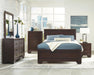 Kauffman California King, Eastren King, & Queen Panel Bed Dark Cocoa - Furniture Land (Milwaukee, WI)