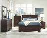 Kauffman California King, Eastren King, & Queen Panel Bed Dark Cocoa - Furniture Land (Milwaukee, WI)