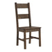 Coleman Dining Side Chairs Rustic Golden Brown (Set of 2) - Furniture Land (Milwaukee, WI)