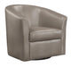 Turner Upholstery Sloped Arm Accent Swivel Chair Champagne - Furniture Land (Milwaukee, WI)