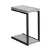 Beck Accent Table Cement and Black - Furniture Land (Milwaukee, WI)