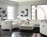 Chaviano Upholstered Ottoman Pearl White - Furniture Land (Milwaukee, WI)