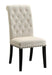 Alana Tufted Back Upholstered Side Chairs Beige (Set of 2) - Furniture Land (Milwaukee, WI)