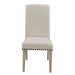 Salem Upholstered Side Chairs Rustic Smoke and Grey (Set of 2) - Furniture Land (Milwaukee, WI)