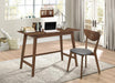 Karri 2-piece Writing Desk Set Walnut - Furniture Land (Milwaukee, WI)