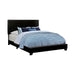 Dorian Upholstered California King, E.King, & Queen Bed Black, Brown, & Grey - Furniture Land (Milwaukee, WI)
