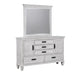 Franco 5-drawer Dresser Antique White - Furniture Land (Milwaukee, WI)
