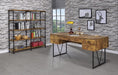 Analiese 4-shelf Open Bookcase Antique Nutmeg - Furniture Land (Milwaukee, WI)