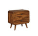 Robyn 2-drawer Nightstand Dark Walnut - Furniture Land (Milwaukee, WI)