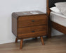Robyn 2-drawer Nightstand Dark Walnut - Furniture Land (Milwaukee, WI)