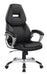 Bruce Adjustable Height Office Chair Black and Silver - Furniture Land (Milwaukee, WI)