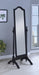 Cabot Rectangular Cheval Mirror with Arched Top Black - Furniture Land (Milwaukee, WI)