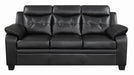 Finley Tufted Upholstered Sofa Black - Furniture Land (Milwaukee, WI)