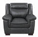 Arabella Pillow Top Upholstered Chair Grey - Furniture Land (Milwaukee, WI)