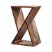 Lily Geometric Accent Table Natural - Furniture Land (Milwaukee, WI)