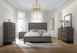 Watson Eastern King & Queen Bed Grey Oak and Black - Furniture Land (Milwaukee, WI)