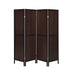 Deepika 4-panel Folding Screen Tobacco and Cappuccino - Furniture Land (Milwaukee, WI)