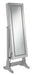 Moore Jewelry Cheval Mirror Silver - Furniture Land (Milwaukee, WI)