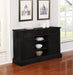 Phelps 2-door Rectangular Server Antique Noir - Furniture Land (Milwaukee, WI)