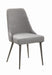 Alan Upholstered Dining Chairs Grey (Set of 2) - Furniture Land (Milwaukee, WI)