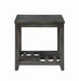 Cliffview 1-shelf Rectangular End Table Grey - Furniture Land (Milwaukee, WI)