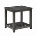 Cliffview 1-shelf Rectangular End Table Grey - Furniture Land (Milwaukee, WI)