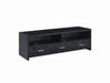 Alton 62" 3-drawer TV Console Black Oak - Furniture Land (Milwaukee, WI)