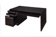 Halston 3-drawer Connect-it Office Desk Cappuccino - Furniture Land (Milwaukee, WI)