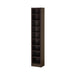 Eliam Rectangular Bookcase with 2 Fixed Shelves Cappuccino - Furniture Land (Milwaukee, WI)