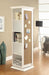 Robinsons Swivel Accent Cabinet with Cork Board White - Furniture Land (Milwaukee, WI)