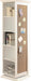 Robinsons Swivel Accent Cabinet with Cork Board White - Furniture Land (Milwaukee, WI)