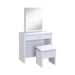 Harvey 2-piece Vanity Set with Lift-Top Stool White - Furniture Land (Milwaukee, WI)